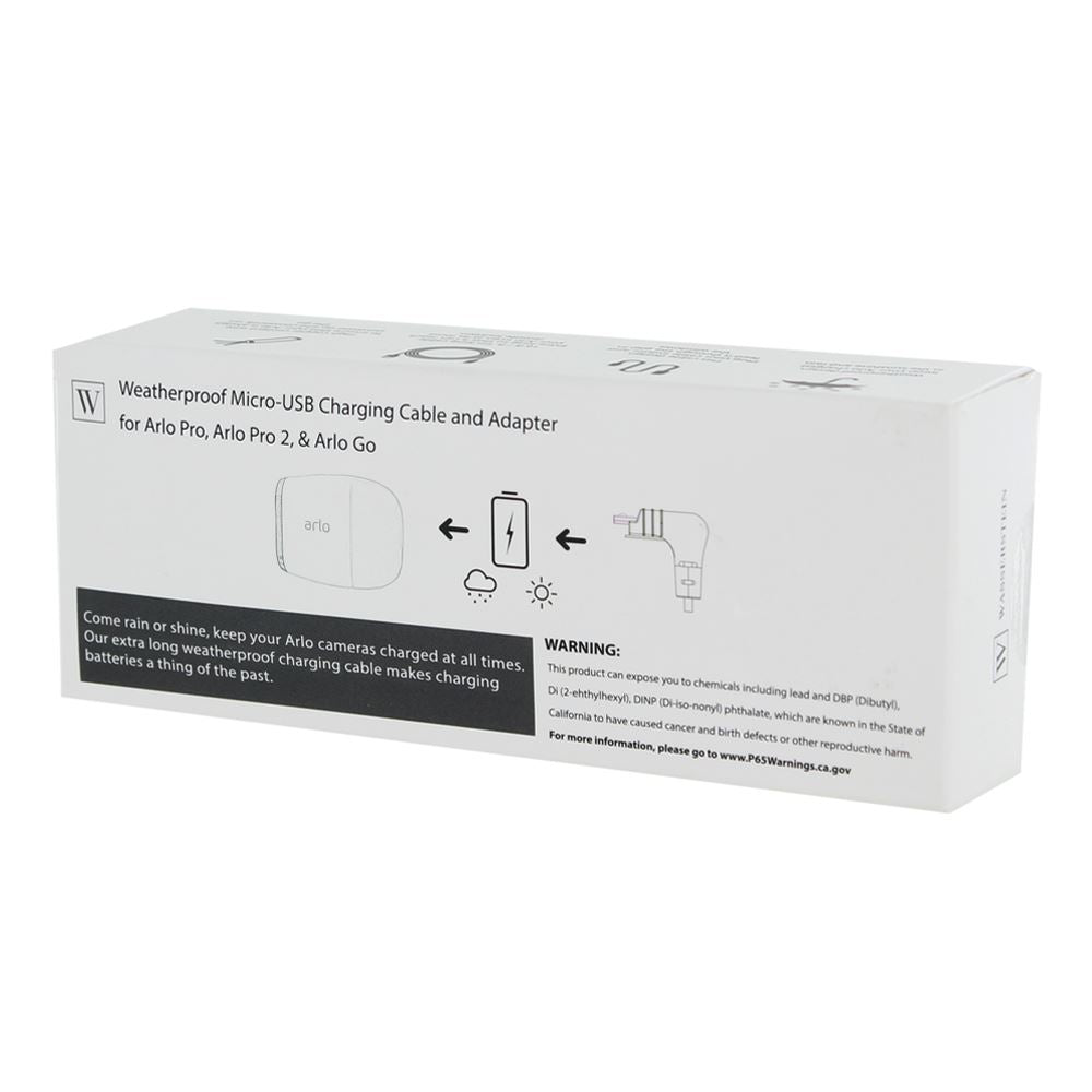 Wasserstein Outdoor Quick Charger for Arlo Pro and Arlo Pro 2
