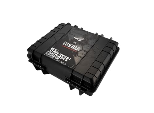 ASUS ROG Thor 1000W Platinum II EVA Edition V2 (Fully Modular Power Supply, 80+ Platinum, Lambda A++ Certified, 135mm PWM Fan, 0dB Mode, OLED Panel, Sleeved Cables, Aura Sync, 10 Year Warranty)