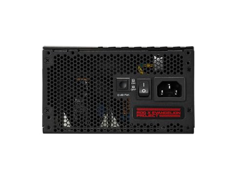 ASUS ROG Thor 1000W Platinum II EVA Edition V2 (Fully Modular Power Supply, 80+ Platinum, Lambda A++ Certified, 135mm PWM Fan, 0dB Mode, OLED Panel, Sleeved Cables, Aura Sync, 10 Year Warranty)