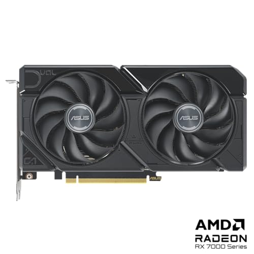 ASUS Dual AMD Radeon™ RX 6600 8GB GDDR6 Gaming Graphics Card (AMD RDNA™ 2, PCIe 4.0, 8GB GDDR6 Memory, HDMI 2.1, DisplayPort 1.4a, Axial-tech Fan Design, 0dB Technology)