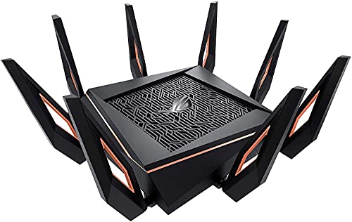 ASUS ROG Rapture GT6 (AX10000) Tri-Band WiFi 6 Extendable Gaming Router, 2.5G Port