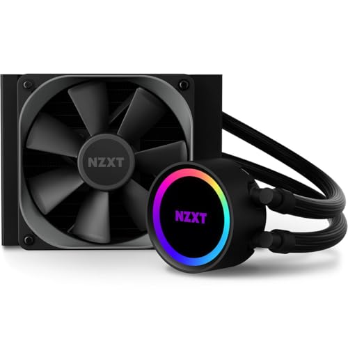 NZXT Kraken Elite 240 - RL-KN24E-B1-240mm AIO CPU Liquid Cooler - Customizable 2.36" LCD Display for Images, Performance Metrics and More - High-Performance Pump - 2 x F120P Fans - Black