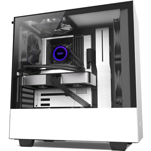 NZXT Kraken Elite 240 - RL-KN24E-B1-240mm AIO CPU Liquid Cooler - Customizable 2.36" LCD Display for Images, Performance Metrics and More - High-Performance Pump - 2 x F120P Fans - Black