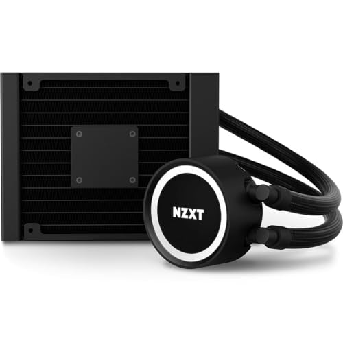 NZXT Kraken Elite 240 - RL-KN24E-B1-240mm AIO CPU Liquid Cooler - Customizable 2.36" LCD Display for Images, Performance Metrics and More - High-Performance Pump - 2 x F120P Fans - Black