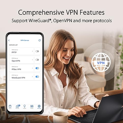 ASUS ZenWiFi AX6600 Tri-Band Mesh WiFi 6 System (XT8 3PK) - Whole Home Coverage up to 8200 sq.ft & 8+ Rooms, AiMesh, Included Lifetime Internet Security, Easy Setup, 3 SSID, Parental Control, White