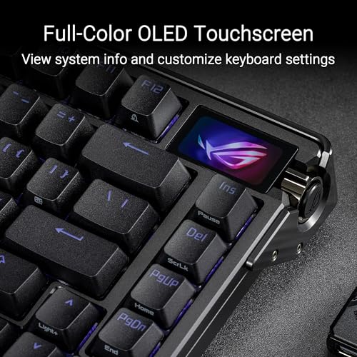 ASUS ROG Azoth 75% Wireless DIY Custom Gaming Keyboard