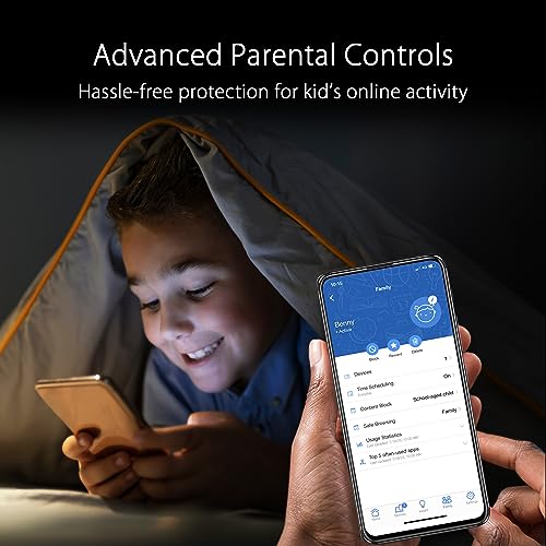 ASUS ZenWiFi AX6600 Tri-Band Mesh WiFi 6 System (XT8 3PK) - Whole Home Coverage up to 8200 sq.ft & 8+ Rooms, AiMesh, Included Lifetime Internet Security, Easy Setup, 3 SSID, Parental Control, White