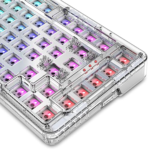 Redragon Custom Gaming Mechanical Keyboard Kit - DIY RGB Modular Barebones Keyboard HOT SWAPPABLE