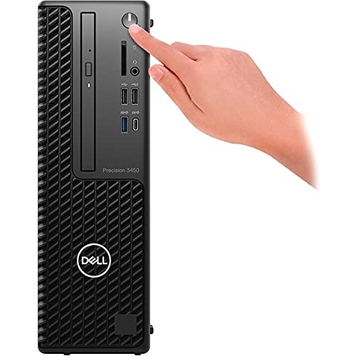 Dell Precision 3000 3450 Workstation - Intel Core i5 Hexa-core (6 Core) i5-10505 10th Gen 3.20 GHz - 8 GB DDR4 SDRAM RAM - 256 GB SSD - Small Form Factor - Black