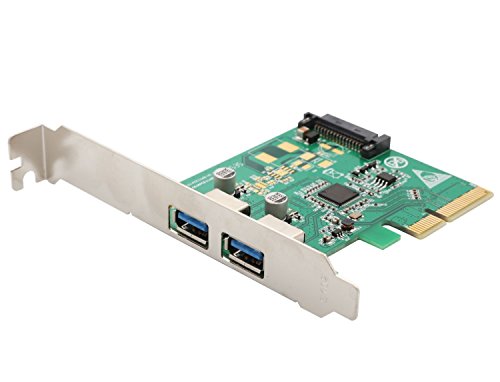 Syba 4 Port USB 3.0 Pcie 2.0 X1 Controller Card Components