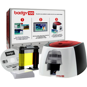 Evolis Badgy100 Plastic ID Card Solution