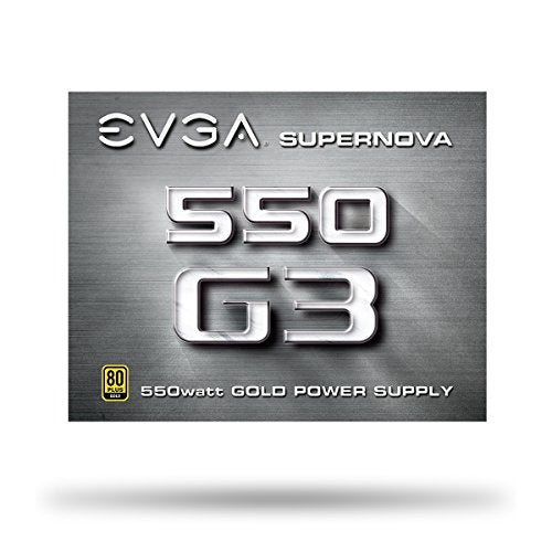 EVGA SuperNOVA Fully Modular, Eco Mode, Includes Power ON Self Tester, Compact Size, Power Supply