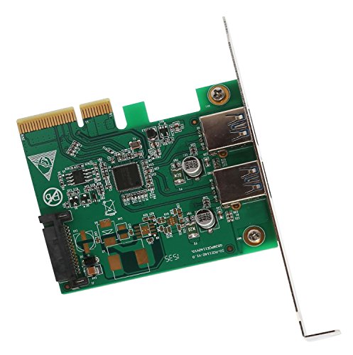 Syba 4 Port USB 3.0 Pcie 2.0 X1 Controller Card Components