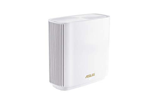 ASUS ZenWiFi Whole-Home Tri-Band Mesh WiFi 6E System (ET8 3PK), AiMesh, Lifetime Free Internet Security, Parental Control, EasySetup, Instant Guard