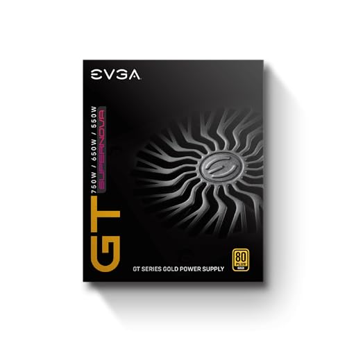 EVGA Supernova GT, 80 Plus Gold, Fully Modular, Auto Eco Mode with FDB Fan, 7 Year Warranty