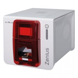 Evolis Zenius Single-Side ID Card Printer - Grey Brown - ZN1U0000TS