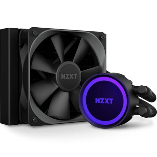 NZXT Kraken Elite 240 - RL-KN24E-B1-240mm AIO CPU Liquid Cooler - Customizable 2.36" LCD Display for Images, Performance Metrics and More - High-Performance Pump - 2 x F120P Fans - Black