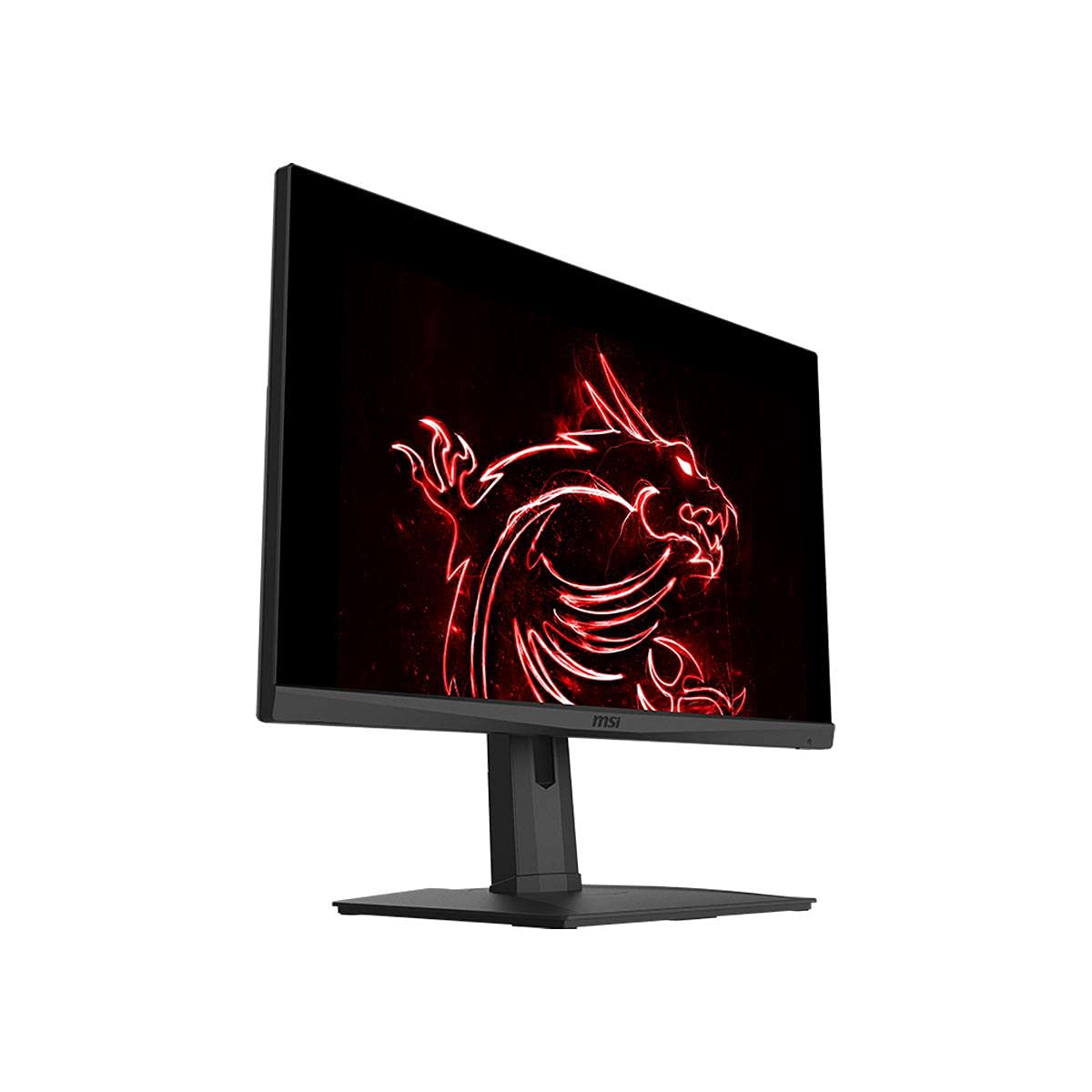 MSI G273QPF, 27" Gaming Monitor, 2560 x 1440 (QHD), Rapid IPS, 1ms, 165Hz, G-Sync Compatible, HDMI, Displayport, Tilt, Swivel, Height Adjustable, Pivot