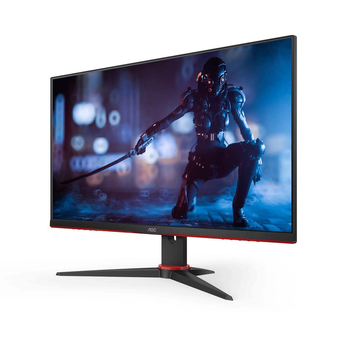 AOC 27G2SE 27" 16:9 Full HD 165Hz VA LCD HDR Gaming Monitor, Black/Red