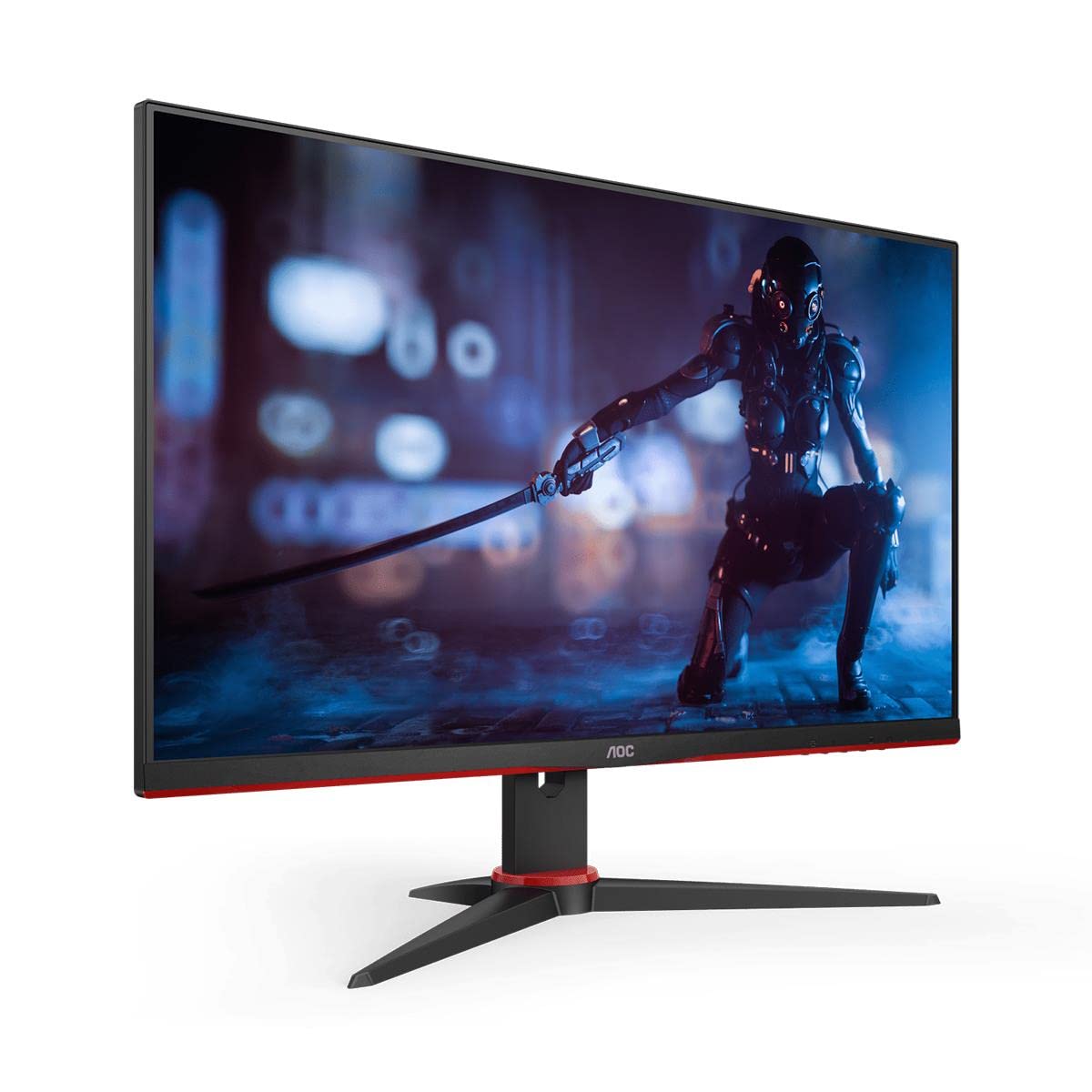 AOC 27G2SE 27" 16:9 Full HD 165Hz VA LCD HDR Gaming Monitor, Black/Red
