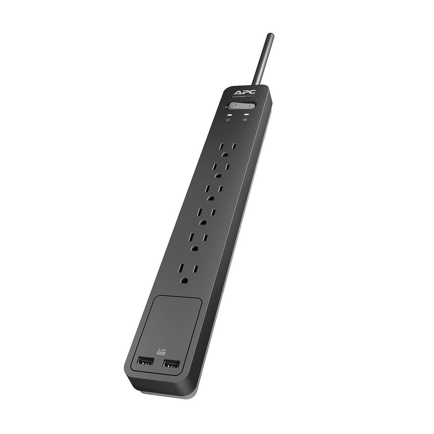 APC SurgeArrest 2-Pack Surge Protector, 108 Joules, USB Charging Ports