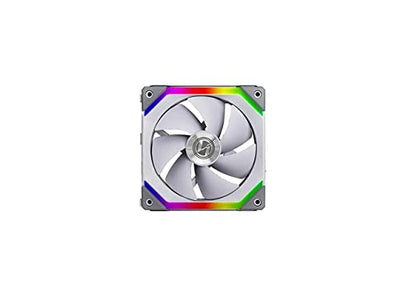 Lian Li UNI Fan SL120 Single Pack White Without Controller (ARGB 120mm LED PWM Daisy-Chain) 12UF1W