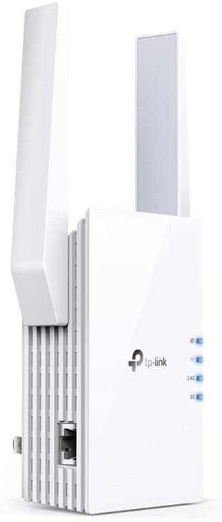 TP-Link - AX3000 Dual-Band Wi-Fi 6 Range Extender-RE705X