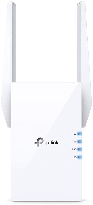TP-Link - AX3000 Dual-Band Wi-Fi 6 Range Extender-RE705X
