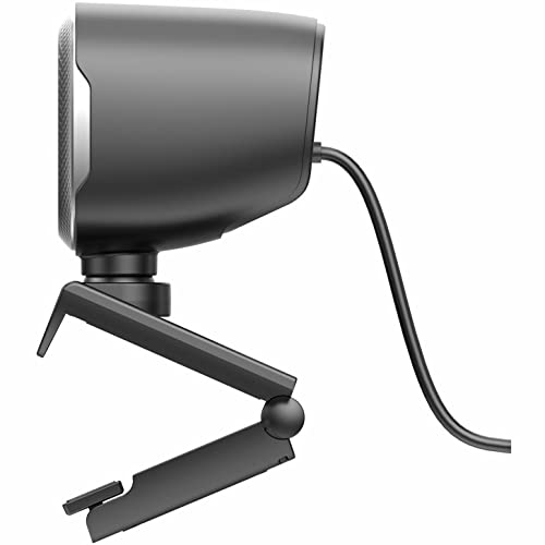 Adesso CyberTrack M1 1080P HD H.264 Fixed Focus USB Webcam with 305° Motion Tracking, Built-in Microphone, and Tripod Mount