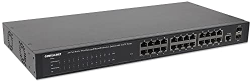 Intellinet 24-Port PoE Web-Managed Gigabit Ethernet Switch (560559)