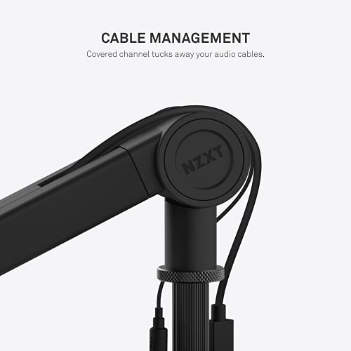NZXT Capsule - USB Streaming Microphone Audio - Unidirectional Cardioid Polar Pattern - High Resolution Voice Pickup
