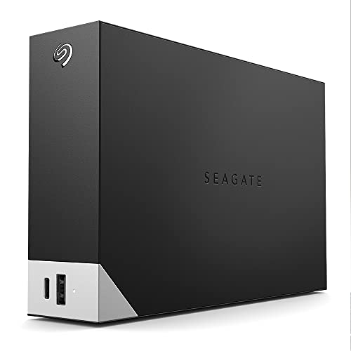 Seagate One Touch Hub External Hard Drive Desktop HDD – USB-C and USB 3.0 Port, for Computer Desktop Workstation PC Laptop Mac, 4 Months Adobe Creative Cloud Photography Plan