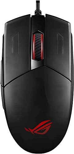 ASUS ROG Strix Impact II Gundam Edition Gaming Mouse (Limited Edition, Push-Fit Hot Swappable Switches, Aura Sync RGB Lighting, 79g Lightweight Design, Ergonomic, Soft-Rubber Cable)