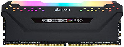 Corsair Vengeance RGB Pro 16GB (2x8GB) DDR4 3600 (PC4-28800) C16 Desktop Memory – Black