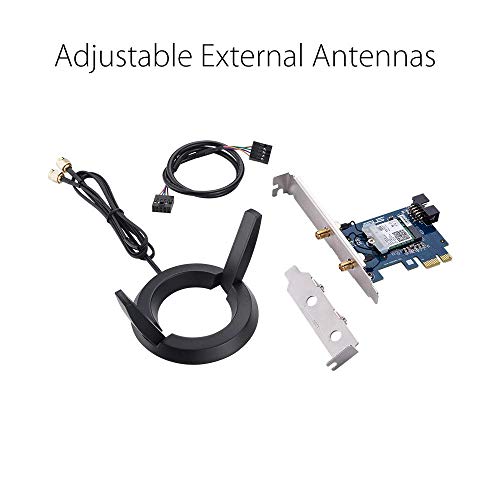 ASUS Dual Band PCI-e Bluetooth WiFi Adapter