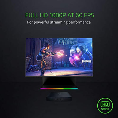 Razer Ripsaw HD Game Streaming Capture Card: 4K Passthrough - 1080P FHD 60 FPS Recording - Compatible W/ PC, PS4, Xbox One, Nintendo Switch