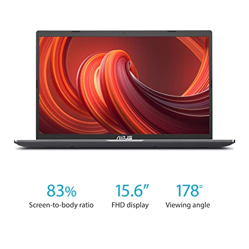 ASUS VivoBook 15 F515 15.6" Full HD Notebook Computer, Intel Core i3-1115G4 3.0GHz, 8GB RAM, 256GB SSD, Windows 11 Home S Mode, Slate Gray