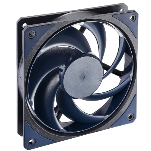 Cooler Master MasterFan MF120 Halo White 3n1Fans, Duo-Ring ARGB Customizable Lighting