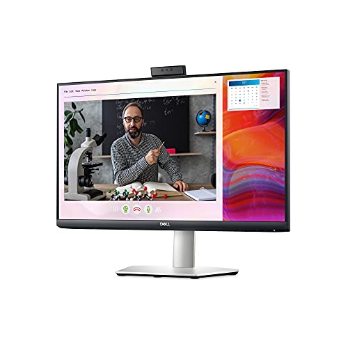 Dell FHD 1920 x 1080 75Hz Video Conferencing Monitor, Pop-up Camera, Noise-Cancelling Dual Microphones, Dual 5W Speakers, USB-C connectivity
