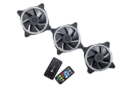 Bitspower Touchaqua Notos Xtal, Digital RGB, 120 Fan, 3-Pack