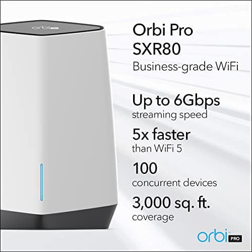 NETGEAR Orbi Pro WiFi 6 Tri-Band Mesh System
