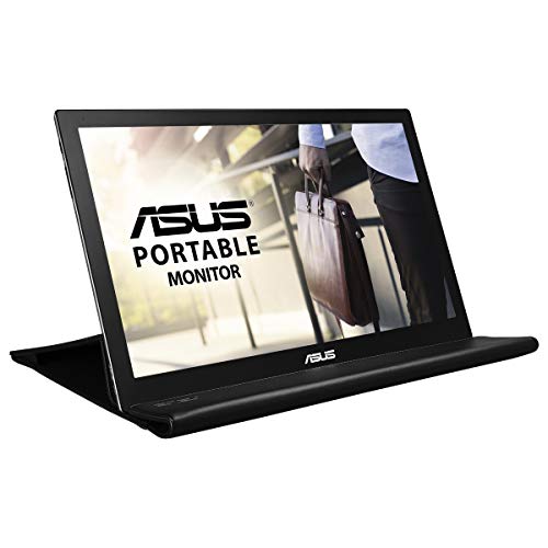 ASUS ZenScreen 1080P Portable Monitor Full HD, IPS, Eye Care, Flicker Free, Blue Light Filter, Kickstand, USB-C Power Delivery, for Laptop, PC, Phone, Console