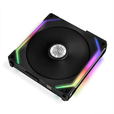 Lian Li UNI Fan SL140 RGB x1 140mm Revolutionized Daisy-Chain ARGB Fan - Black