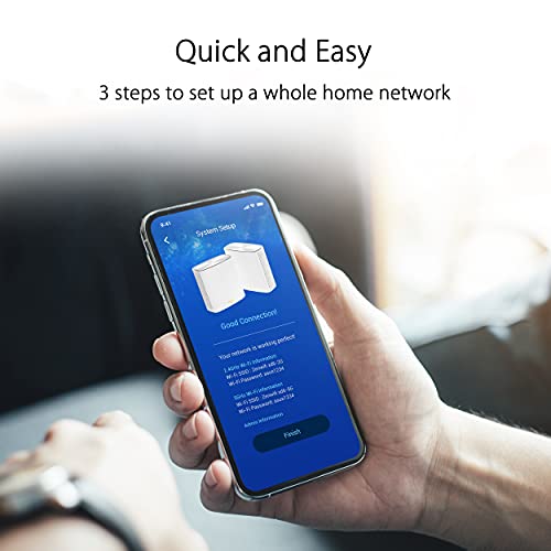 ASUS ZenWiFi AX6600 Tri-Band Mesh WiFi 6 System (XT8 3PK)