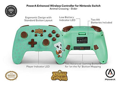 PowerA Enhanced Wireless Controller for Nintendo Switch, Nintendo Switch Lite, Gamepad, game controller, Bluetooth controller, rechargeable