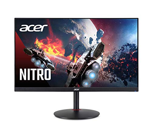 Acer Nitro XV272U Xbmiipruzx 27"" WQHD (2560 x 1440) Agile-Splendor IPS Monitor, AMD Radeon FREESYNC, Up to 270Hz, Up to 0.5ms, DisplayHDR400, 99% Adobe RGB, (DP, 2 x HDMI & USB Type-C 65W), Black