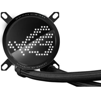 ASUS ROG Strix LC II All-in-one AIO Liquid CPU Cooler 240mm Radiator, Intel LGA1700, 115x/2066 and AMD AM4/TR4 Support