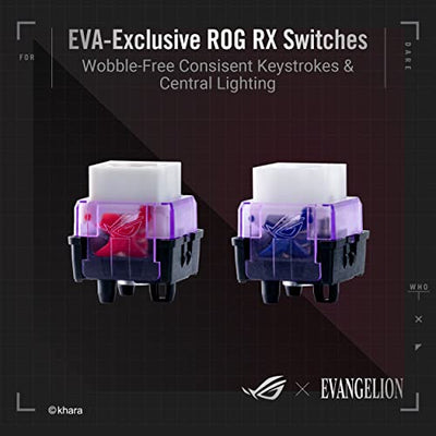 ASUS ROG Strix Scope RX EVA Edition, 100% RGB Gaming Keyboard
