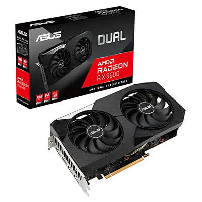 ASUS Dual AMD Radeon™ RX 6600 8GB GDDR6 Gaming Graphics Card