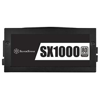 SilverStone Technology SX1000 Platinum, 80 Plus Platinum 1000W Fully Modular SFX-L Power Supply, SX1000-LPT-X V1.1